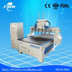 Multi spindle wood MDF engraving cutting cnc router