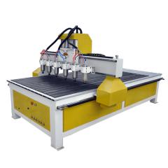 6 multi spindles Multi spindle wood engraving cutting cnc router for sale